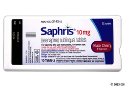 Saphris Coupon - Saphris 60 sublingual tablets of 10mg carton