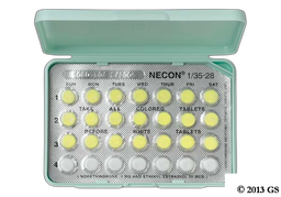 Necon 1/35 Coupon - Necon 1/35 28 tablets package