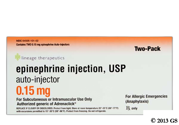 Epinephrine (Epipen Jr)