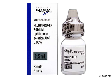 Flurbiprofen Sodium Coupon - Flurbiprofen Sodium 2.5ml of 0.03% eye dropper
