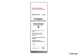 Axiron Coupon - Axiron 90ml of 30mg/1.5ml bottle of topical solution