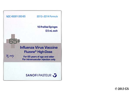 Fluzone High-Dose Coupon - Fluzone High-Dose 0.5ml syringe
