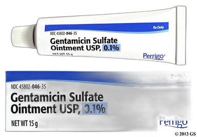 Gentamicin Coupon - Gentamicin 15g of 0.1% tube of ointment