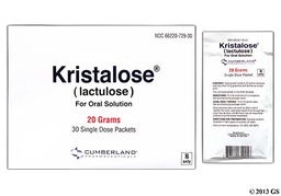 Kristalose Coupon - Kristalose 30 packets of 20g carton