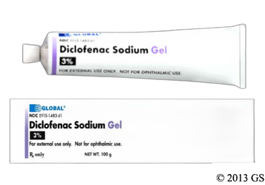 Diclofenac Sodium Coupon - Diclofenac Sodium 100g of 3% tube of gel