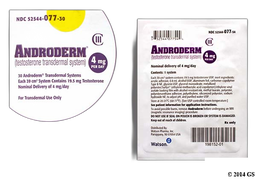 Androderm Coupon - Androderm 30 patches of 4mg per day carton