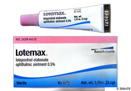 Lotemax Ointment Coupon - Lotemax Ointment 3.5g of 0.5% tube of ointment