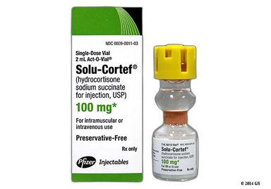 Solu-Cortef Coupon - Solu-Cortef 2ml of 100mg vial
