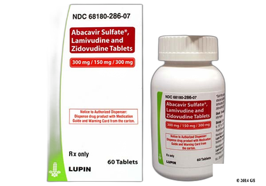 Abacavir/Lamivudine/Zidovudine Coupon - Abacavir/Lamivudine/Zidovudine 300mg/150mg/300mg tablet