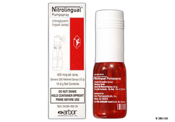 Nitrolingual Coupon - Nitrolingual 12g of 400mcg/spray bottle of spray