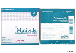 Minivelle Coupon - Minivelle 8 patches of 0.1mg package