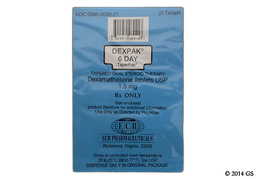 Dexpak Coupon - Dexpak 6 days of 1.5mg dose pack