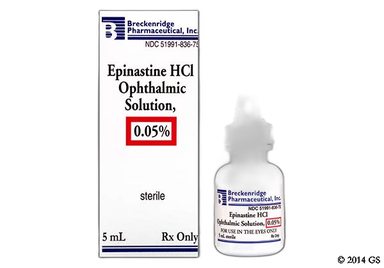 Epinastine Coupon - Epinastine 5ml of 0.05% eye dropper