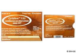 Cyclafem 1/35 Coupon - Cyclafem 1/35 28 tablets package
