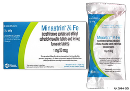 Minastrin 24 FE Coupon - Minastrin 24 FE 28 chewable tablets of 1mg/20mcg package