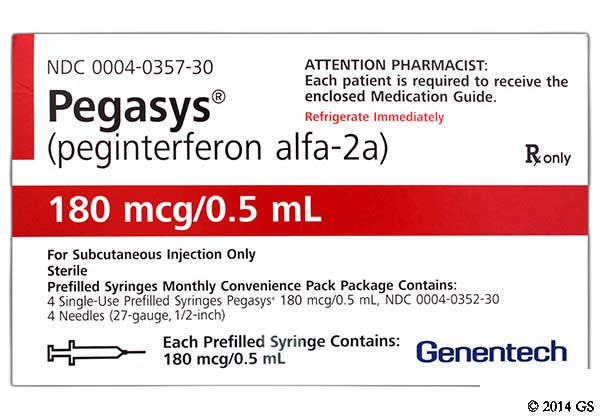 Peginterferon alfa-2a Pegasys - Treatment - Hepatitis C Online