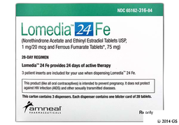 Lomedia 24 FE Coupon - Lomedia 24 FE 28 tablets of 1mg/20mcg package