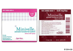 Minivelle Coupon - Minivelle 8 patches of 0.05mg package