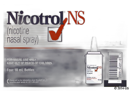 Nicotrol Coupon - Nicotrol 10ml of 10mg/ml nasal spray