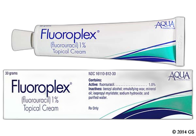 Fluoroplex Coupon - Fluoroplex 30g of 1% tube of cream