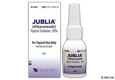 Jublia Coupon - Jublia 4ml of 10% bottle of topical solution