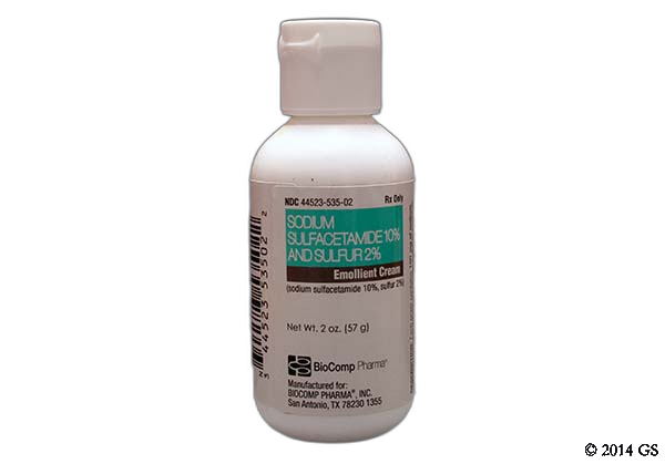 Sulfacetamide/Sulfur