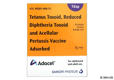 Adacel Coupon - Adacel 0.5ml syringe