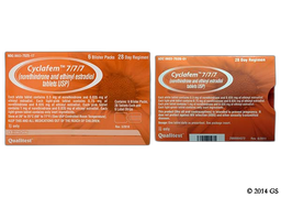 Cyclafem 7/7/7 Coupon - Cyclafem 7/7/7 28 tablets package