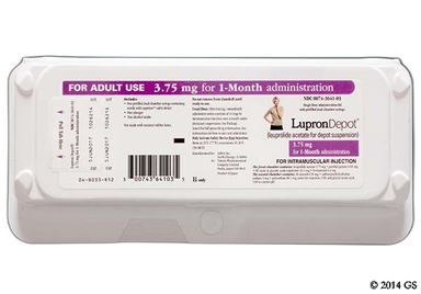 Lupron Depot Coupon - Lupron Depot 1 pre-filled syringe of 3.75mg kit