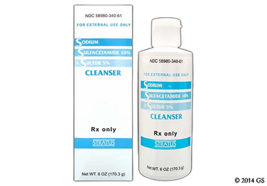 Sulfacetamide/Sulfur Coupon - Sulfacetamide/Sulfur 6 oz of 10%/5% bottle of cleanser