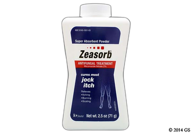 Zeasorb Coupon - Zeasorb 71g of 2% bottle of powder