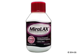 Miralax Coupon - Miralax 14 doses of 17g/dose bottle of powder