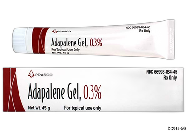 Adapalene Coupon - Adapalene 45g of 0.3% tube of gel