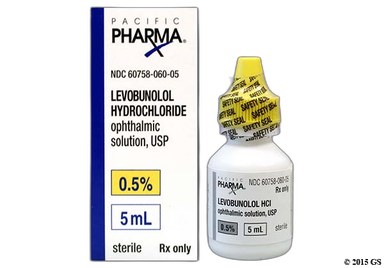 Levobunolol Coupon - Levobunolol 5ml of 0.5% eye dropper