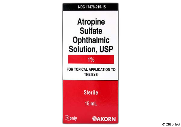 Atropine Eye Drops For Secretions