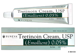 Tretinoin Emollient Coupon - Tretinoin Emollient 40g of 0.05% tube of cream