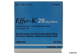 Effer-K Coupon - Effer-K 20meq effervescent tablet