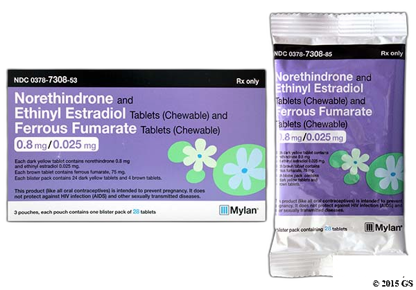 Norethindrone/Ethinyl Estradiol/Ferrous Fumarate