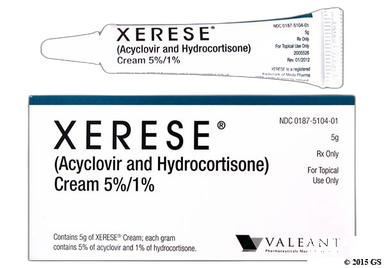 Xerese Coupon - Xerese 5g of 5%/1% tube of cream