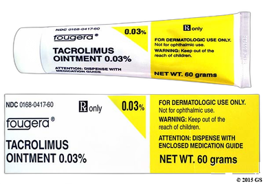 Tacrolimus Coupon - Tacrolimus 60g of 0.03% tube of ointment