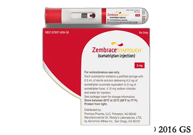 Zembrace Coupon - Zembrace 4 autoinjectors of 3mg/0.5ml carton