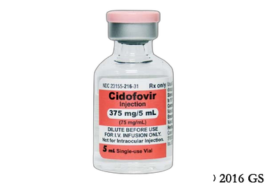 Cidofovir Coupon - Cidofovir 5ml of 75mg/ml vial