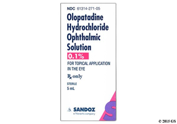 Olopatadine Coupon - Olopatadine 5ml of 0.1% eye dropper
