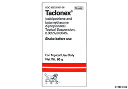 Taclonex Coupon - Taclonex 60g of 0.005%/0.064% bottle of suspension