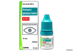 Bimatoprost Coupon - Bimatoprost 2.5ml of 0.03% eye dropper