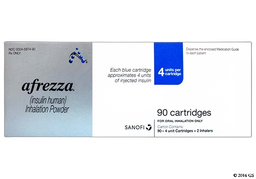 Afrezza Coupon - Afrezza 90 cartridges of 4 units kit