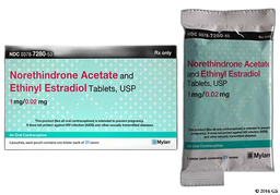 Ethinyl Estradiol/Norethindrone Coupon - Ethinyl Estradiol/Norethindrone 21 tablets of 1mg/0.02mg package