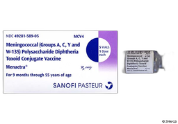 Menactra Coupon - Menactra 0.5ml vial