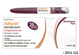 Adlyxin Coupon - Adlyxin two 3ml pens of 20mcg carton