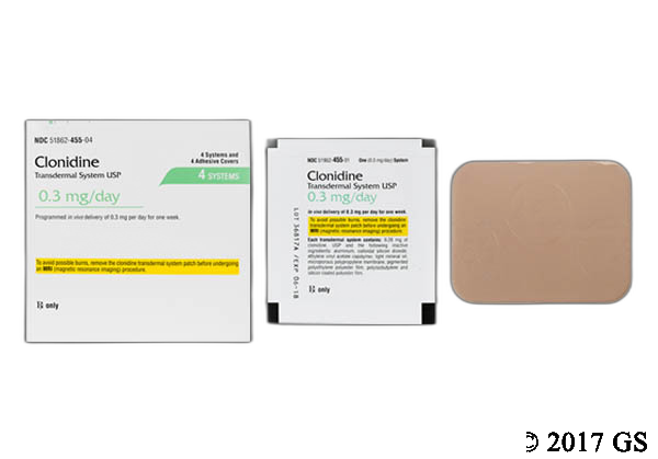 Clonidine 0.3 mg